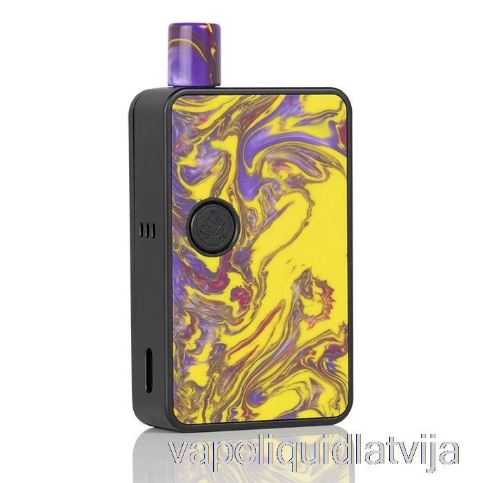 Asvape Micro 30w Pod Sistēma Violeti Dzeltens Sveķu Vape šķidrums